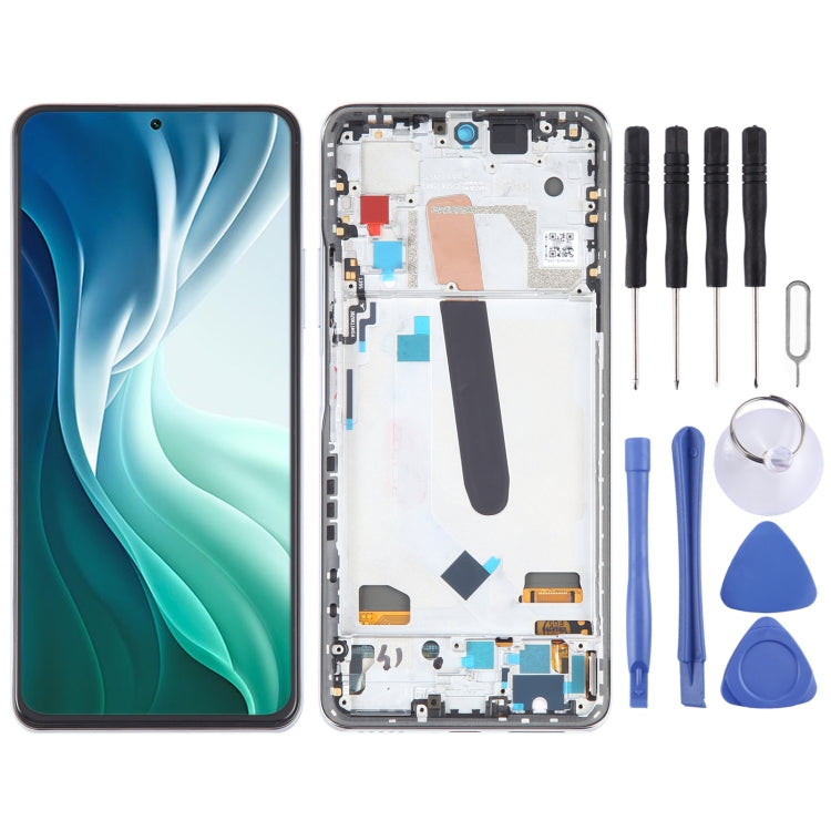 LCD Screen For Digitizer Full Assembly with Frame, For Xiaomi Mi 11i, For Xiaomi 11X, For Xiaomi 11X Pro, For Xiaomi Poco F3, For Xiaomi Redmi K40, For Xiaomi Redmi K40 Pro, For Xiaomi Redmi K40 Pro+