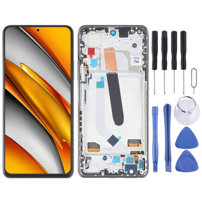 LCD Screen For Digitizer Full Assembly with Frame, For Xiaomi Mi 11i, For Xiaomi 11X, For Xiaomi 11X Pro, For Xiaomi Poco F3, For Xiaomi Redmi K40, For Xiaomi Redmi K40 Pro, For Xiaomi Redmi K40 Pro+