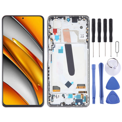 LCD Screen For Digitizer Full Assembly with Frame, For Xiaomi Mi 11i, For Xiaomi 11X, For Xiaomi 11X Pro, For Xiaomi Poco F3, For Xiaomi Redmi K40, For Xiaomi Redmi K40 Pro, For Xiaomi Redmi K40 Pro+