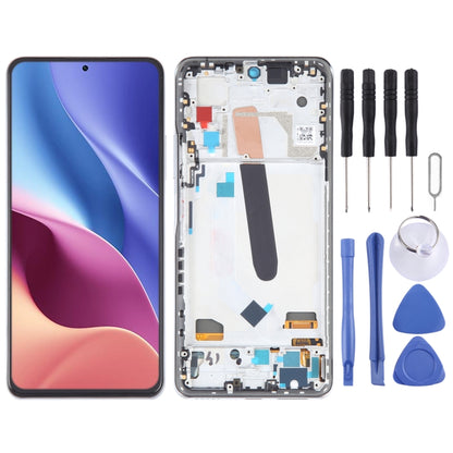 LCD Screen For Digitizer Full Assembly with Frame, For Xiaomi Mi 11i, For Xiaomi 11X, For Xiaomi 11X Pro, For Xiaomi Poco F3, For Xiaomi Redmi K40, For Xiaomi Redmi K40 Pro, For Xiaomi Redmi K40 Pro+