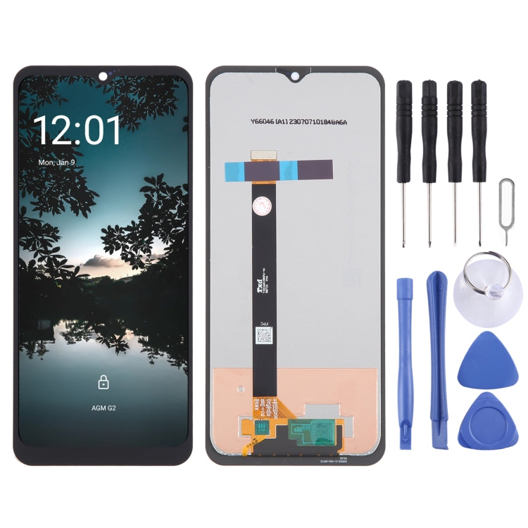 LCD Screen For with Digitizer Full Assembly, For AGM H3, For AGM H5, For AGM H5 Pro, For AGM Glory G1, For AGM Glory G1 SE, For AGM Glory G1 Pro, For AGM Glory G1S, For AGM G2, For AGM G2 Pro