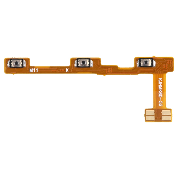 OEM Power Button & Volume Button Flex Cable, For Xiaomi Redmi 11 Prime 5G, For Xiaomi Redmi Note 12 4G, For Xiaomi 12T Pro, For Xiaomi Poco C55, For Xiaomi Civi 3, For Xiaomi Redmi 12C, For Xiaomi 12T, For Xiaomi Redmi K60, For Xiaomi Poco M5          ...