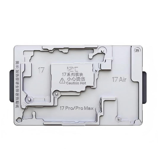 i2C T20 Heating Platform Module, For iPhone 17 Series, For iPhone 16 Series, For iPhone 15 Series, For iPhone 14 Series, For iPhone 13 Series, For iPhone 12 Series, For iPhone X / 11 Series, For Universal Series