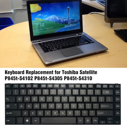 Keyboard with Frame, For TOSHIBA L840 / L800