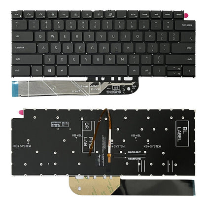 US Version Backlight Laptop Keyboard, For Dell Inspiron 15-3511 3515 5510 7510 16-7610, For Dell Vostro 5310 5320 5410 Latitude 3320 3420, For Dell Latitude 5520 5521 Precision 3560 3561, For Dell Latitude 7300 5300 5200, For Dell XPS 13 9343 13 9350 9360