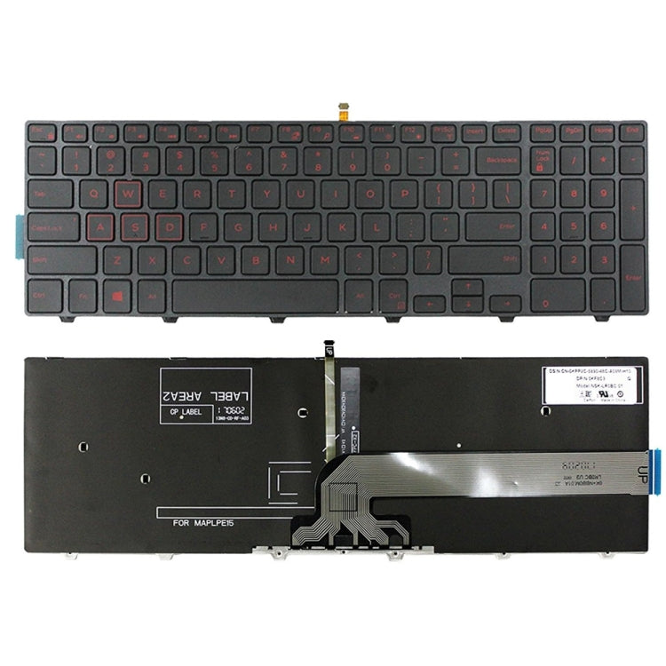 Backlight Laptop Keyboard, For Dell 15-9550 / 15-3000 / 15-5542 – iPartsBuy