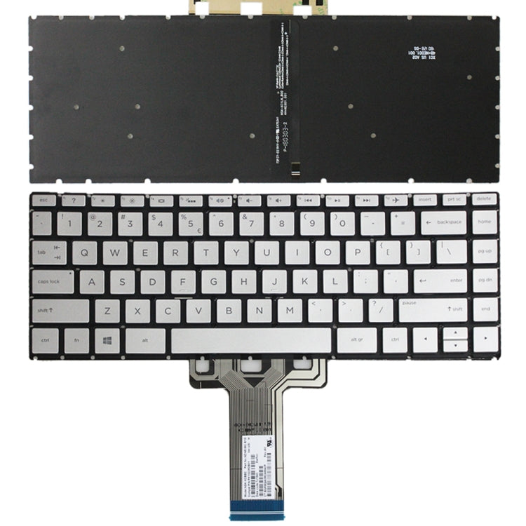 US Version Laptop Backlight Keyboard, For HP Pavilion X360 14-DW, For HP 15m-DR / 15m-DS, For HP 14M-BA 14-BS, For HP 15-BS / 15-CC, For HP 15-AB / 15-AK, For HP M6-W, For HP X360 13-4000