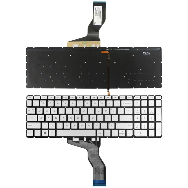US Version Laptop Backlight Keyboard, For HP Pavilion X360 14-DW, For HP 15m-DR / 15m-DS, For HP 14M-BA 14-BS, For HP 15-BS / 15-CC, For HP 15-AB / 15-AK, For HP M6-W, For HP X360 13-4000