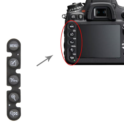 Menu Button Cap, For Nikon D7200, For Nikon D610, For Nikon D7100, For Nikon D600, For Nikon D7000, For Nikon D90, For Nikon D700, For Nikon D300