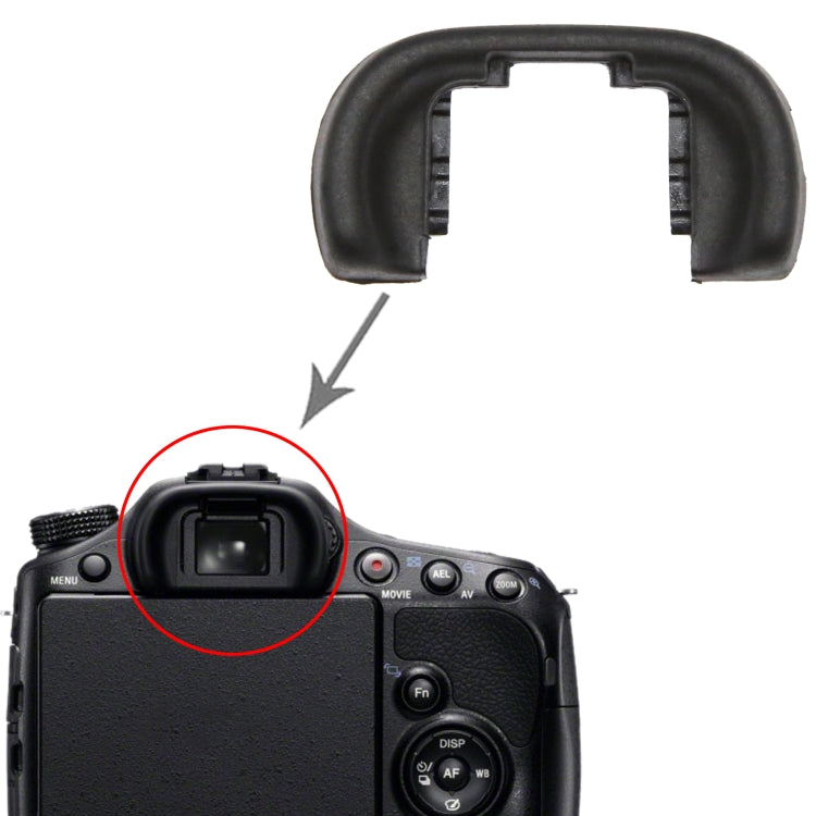 Camera Viewfinder / Eyepiece Eyecup, For Sony A77 II, For Sony A77 M2, For Sony A33, For Sony A55, For Sony ILCE-7R/Alpha 7, For Sony ILCE-7M3/a7 III, For Sony ILCE-7R2/a7 II, For Sony ILCE-7R3/a7 III, For Sony ILCE-7SM3/a7S II, For Sony ILCE-9/Alpha 9...