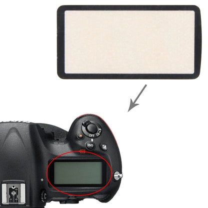 Top Cover Shoulder LCD Outer Lens, For Nikon D5, For Nikon D7200, For Nikon D7100, For Nikon D600, For Nikon D800, For Nikon D7000, For Nikon D3100, For Nikon D90, For Nikon D300, For Nikon D80, For Nikon D200