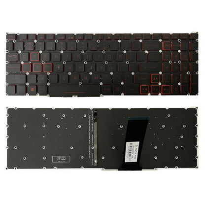 US Version Red Backlight Laptop Keyboard, For Acer Nitro 5 AN515-41, For Acer Nitro 5 AN515-43, For Acer Aspire VN7-793G