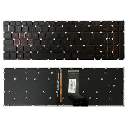 US Version Red Backlight Laptop Keyboard, For Acer Nitro 5 AN515-41, For Acer Nitro 5 AN515-43, For Acer Aspire VN7-793G