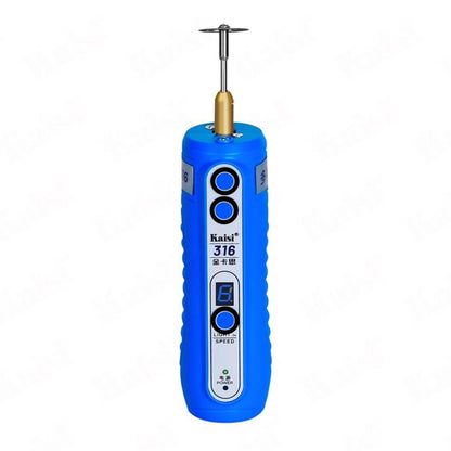 Kaisi 316-B Integrated Adjustment Electric Polish Glue Remover with LED Light, 316-B