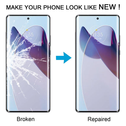 Front Screen Outer Glass Lens with OCA Optically Clear Adhesive, For Motorola Moto X30 Pro, For Motorola Edge 30 Ultra