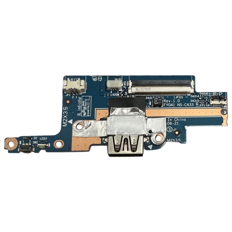 USB Power Board, For Lenovo Pad 2022 10.6 inch TB128FU, For Lenovo ideapad 5-15IIL05 81YK, For Lenovo ThinkBook 13s-IWL 20R9, For Lenovo ThinkPad E450 20DC 20DD E450c 20EH, For Lenovo ideapad U330p 80B0 U330 80B1, For Lenovo Yoga C740-14IML 81TC       ...