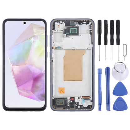 TFT LCD Screen Digitizer Full Assembly with Frame, Not Supporting Fingerprint Identification