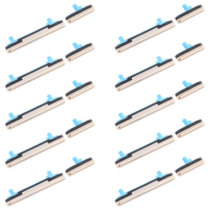 10pcs Power Button + Volume Control Button, For Samsung Galaxy J4 SM-J400, For Samsung Galaxy A8 2018 SM-A530, For Samsung Galaxy A8+ 2018 SM-A730
