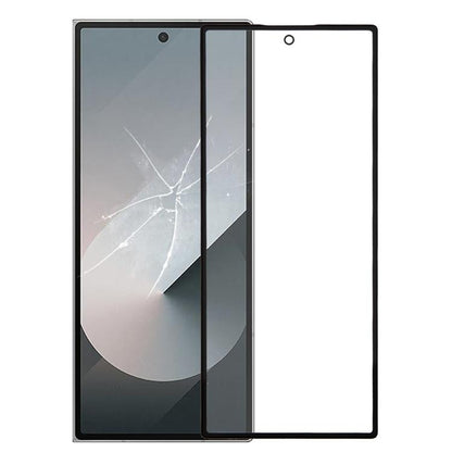 LCD Secondary Screen Outer Glass Lens with OCA Optically Clear Adhesive, For Samsung Galaxy Z Fold6 SM-F956B, For Samsung Galaxy Z Fold5 SM-F946B, For Samsung Galaxy Z Fold4 SM-F936B/W23, For Samsung Galaxy Z Fold3 SM-F926B/W22�������������������������...