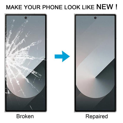LCD Secondary Screen Outer Glass Lens with OCA Optically Clear Adhesive, For Samsung Galaxy Z Fold6 SM-F956B, For Samsung Galaxy Z Fold5 SM-F946B, For Samsung Galaxy Z Fold4 SM-F936B/W23, For Samsung Galaxy Z Fold3 SM-F926B/W22�������������������������...