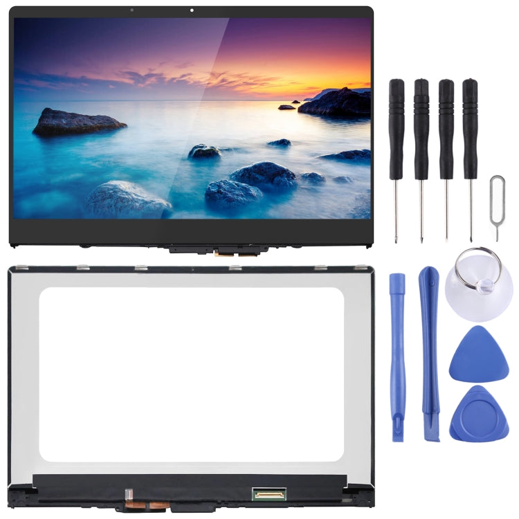FHD LCD Screen Digitizer Full Assembly with Frame, For Lenovo Yoga 530-14IKB, For Lenovo Yoga C940-14, For Lenovo ideaPad C340-14IWL, For Lenovo ideapad Flex 5-15IIL05, For Lenovo ideapad Yoga 7-14ITL5, For Lenovo Yoga 710-15IKB, For Lenovo Yoga 730-15...