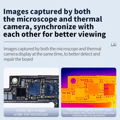 Mega-Idea Super IR Cam Mini S Microscope Infrared Thermal Imaging Camera for Motherboard Detected