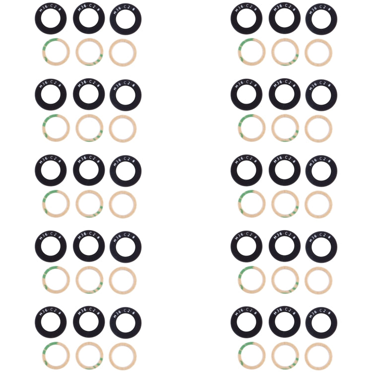 10set Back Camera Lens, For Samsung Galaxy M54 SM-M546B, For Samsung Galaxy M14 SM-M146B, For Samsung Galaxy A24 4G SM-A245F, For Samsung Galaxy F04 SM-E045F, For Samsung Galaxy A14 SM-A145F, For Samsung Galaxy M04 SM-M045F                             ...