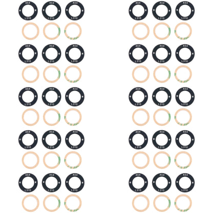 10set Back Camera Lens, For Samsung Galaxy M54 SM-M546B, For Samsung Galaxy M14 SM-M146B, For Samsung Galaxy A24 4G SM-A245F, For Samsung Galaxy F04 SM-E045F, For Samsung Galaxy A14 SM-A145F, For Samsung Galaxy M04 SM-M045F                             ...