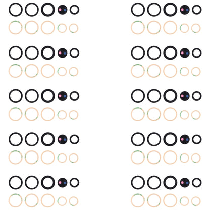 10set Back Camera Lens, For Samsung Galaxy M54 SM-M546B, For Samsung Galaxy M14 SM-M146B, For Samsung Galaxy A24 4G SM-A245F, For Samsung Galaxy F04 SM-E045F, For Samsung Galaxy A14 SM-A145F, For Samsung Galaxy M04 SM-M045F                             ...