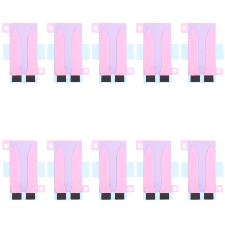 10pcs Battery Adhesive Tape Stickers