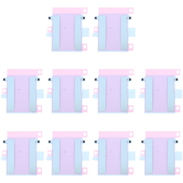 10pcs Battery Adhesive Tape Stickers