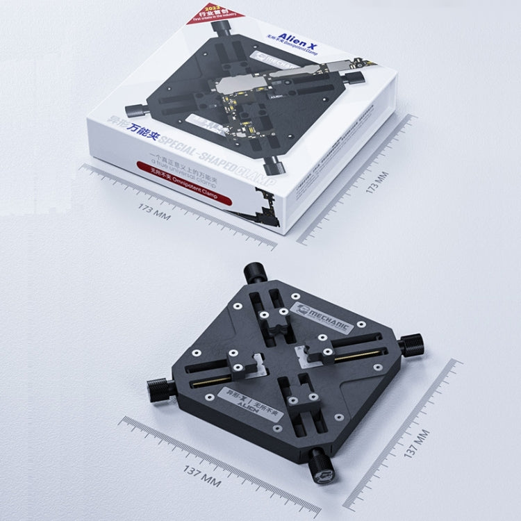 Mechanic Alien Special-Shaped-X 360 Rotation Universal Motherboard Fixture, Mechanic Alien X