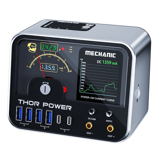 Mechanic Thor Power Intelligent DC Regulated Diagnostic Supply Power with Expansion Interface, US, EU