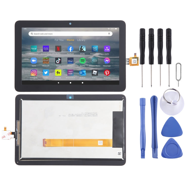 LCD Screen With Digitizer Full Assembly, For Amazon Kindle Fire HD 10 2023, For Amazon Fire HD 8 2022, For Amazon Kindle Fire 7 2022