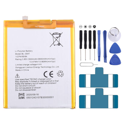 Battery Replacement, For Tecno Camon 17 Pro / Camon 18P, For Tecno Pova 2 LE7, For Tecno Camon 17 CG6 CG7, For Tecno Spark 7 / Spark 7T, For Tecno Spark 6 Air / Pouvoir 4 Pro, For Tecno Spark 6 / Camon 16, For Tecno Pop 4 / Camon 15                    ...