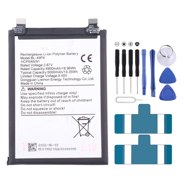 Battery Replacement, For Infinix Note 30 Pro, For Infinix Hot 12 / Hot 20S, For Infinix Zeno X / X6811 / X6810, For Infinix Note 7 / Note 10 / Hot 11S, For Infinix Smart 6 / X6511 / X6511B, For Infinix Hot 9 Play / Hot 10 Play                          ...
