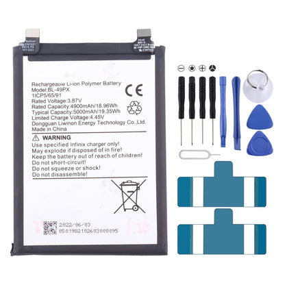 Battery Replacement, For Infinix Note 30 Pro, For Infinix Hot 12 / Hot 20S, For Infinix Zeno X / X6811 / X6810, For Infinix Note 7 / Note 10 / Hot 11S, For Infinix Smart 6 / X6511 / X6511B, For Infinix Hot 9 Play / Hot 10 Play                          ...
