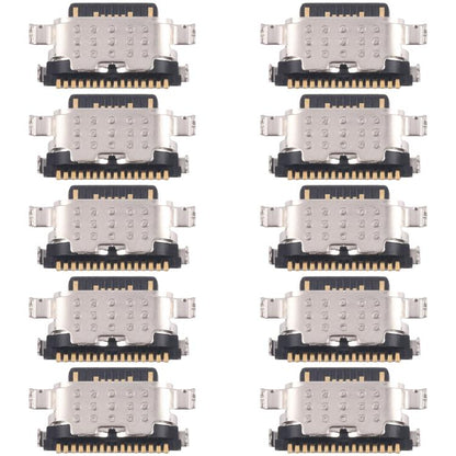 10pcs Original Charging Port Connector, For Tecno Pova 6 Neo 4G, For Tecno Pova 6, For Tecno Camon 30 Pro, For Tecno Camon 30 4G CL6, For Tecno Pova 6 Pro 5G LI9, For Tecno Spark 20 Pro+ KJ7, For Tecno Spark 20 Pro KJ6, For Tecno Spark 20C BG7n��������...