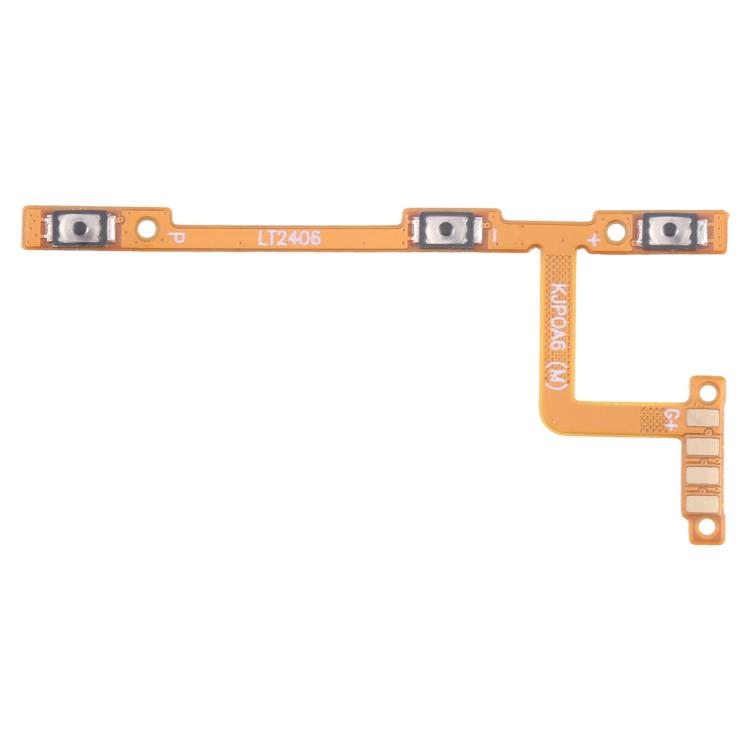 OEM Power Button & Volume Button Flex Cable, For Tecno Spark 30 Pro KL7, For Tecno Spark 30 4G KL6, For Tecno Spark 30C, For Tecno Pova 6 Neo, For Tecno Pova 6, For Tecno Camon 30 Pro CL8, For Tecno Pova 6 Pro LI9, For Tecno Spark 20C BG7n�������������...