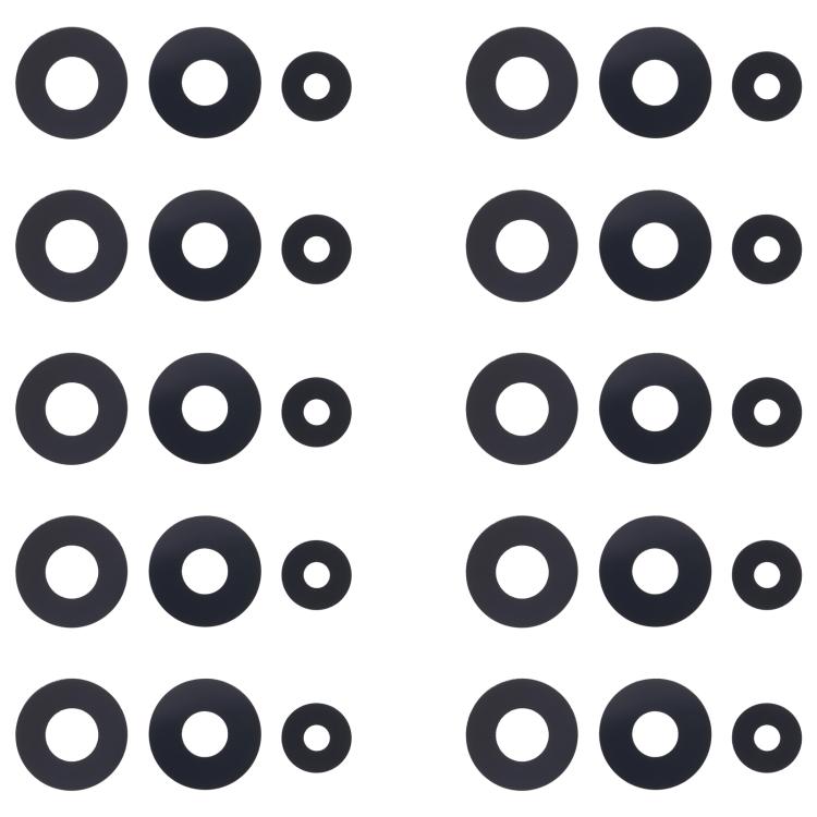 10pcs Back Camera Lens