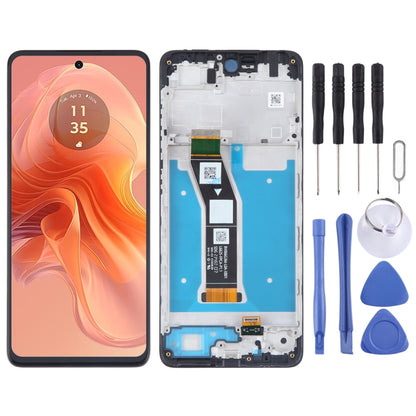 OEM LCD Screen Digitizer Full Assembly with Frame, For Motorola Moto G06, For Motorola Moto G15 Power, For Motorola Moto E15, For Motorola Moto G05, For Motorola Moto G15, For Motorola Moto G35, For Motorola Moto G55, For Motorola Moto G 5G 2024       ...