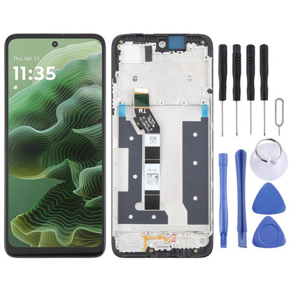 OEM LCD Screen Digitizer Full Assembly with Frame, For Motorola Moto G06, For Motorola Moto G15 Power, For Motorola Moto E15, For Motorola Moto G05, For Motorola Moto G15, For Motorola Moto G35, For Motorola Moto G55, For Motorola Moto G 5G 2024       ...