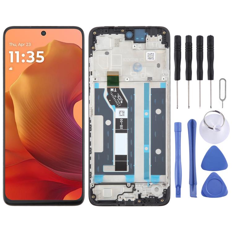 OEM LCD Screen Digitizer Full Assembly with Frame, For Motorola Moto G06, For Motorola Moto G15 Power, For Motorola Moto E15, For Motorola Moto G05, For Motorola Moto G15, For Motorola Moto G35, For Motorola Moto G55, For Motorola Moto G 5G 2024       ...