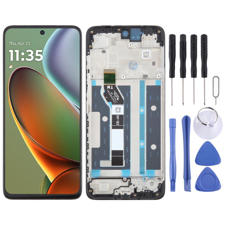OEM LCD Screen Digitizer Full Assembly with Frame, For Motorola Moto G06, For Motorola Moto G15 Power, For Motorola Moto E15, For Motorola Moto G05, For Motorola Moto G15, For Motorola Moto G35, For Motorola Moto G55, For Motorola Moto G 5G 2024       ...