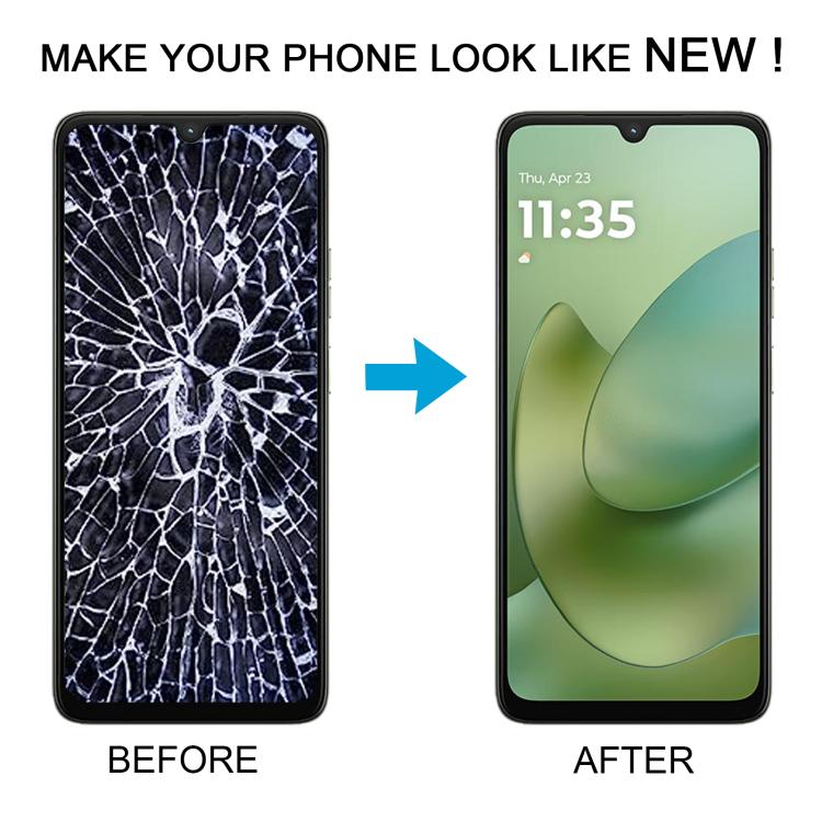 OEM LCD Screen Digitizer Full Assembly with Frame, For Motorola Moto G06, For Motorola Moto G15 Power, For Motorola Moto E15, For Motorola Moto G05, For Motorola Moto G15, For Motorola Moto G35, For Motorola Moto G55, For Motorola Moto G24             ...