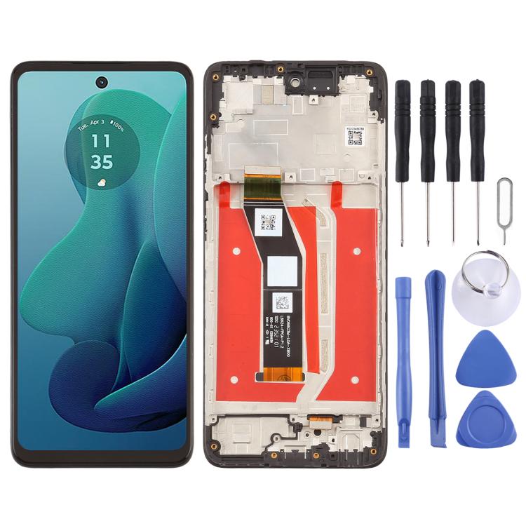 OEM LCD Screen Digitizer Full Assembly with Frame, For Motorola Moto G06, For Motorola Moto G15 Power, For Motorola Moto E15, For Motorola Moto G05, For Motorola Moto G15, For Motorola Moto G35, For Motorola Moto G55, For Motorola Moto G 5G 2024       ...