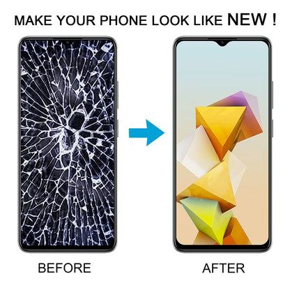 LCD Screen Digitizer Full Assembly with Frame, For ZTE Blade A73 5G, For ZTE Blade A73 4G 7060, For ZTE Blade A72 5G 7540N, For ZTE Blade V40 Vita 8045, For ZTE Blade A72 4G A7040, For ZTE Blade A52 4G