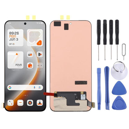 Original LCD Screen with Digitizer Full Assembly, For Tecno Pova Curve 2 5G LK7K, For Tecno Camon 50 Ultra CN7c, For Tecno Camon 50 Pro 5G CN7c, For Tecno Camon 50 Pro 4G CN5c, For Tecno Camon 50 4G CN5, For Tecno Pova Slim KM9, For Tecno Spark Slim KM...