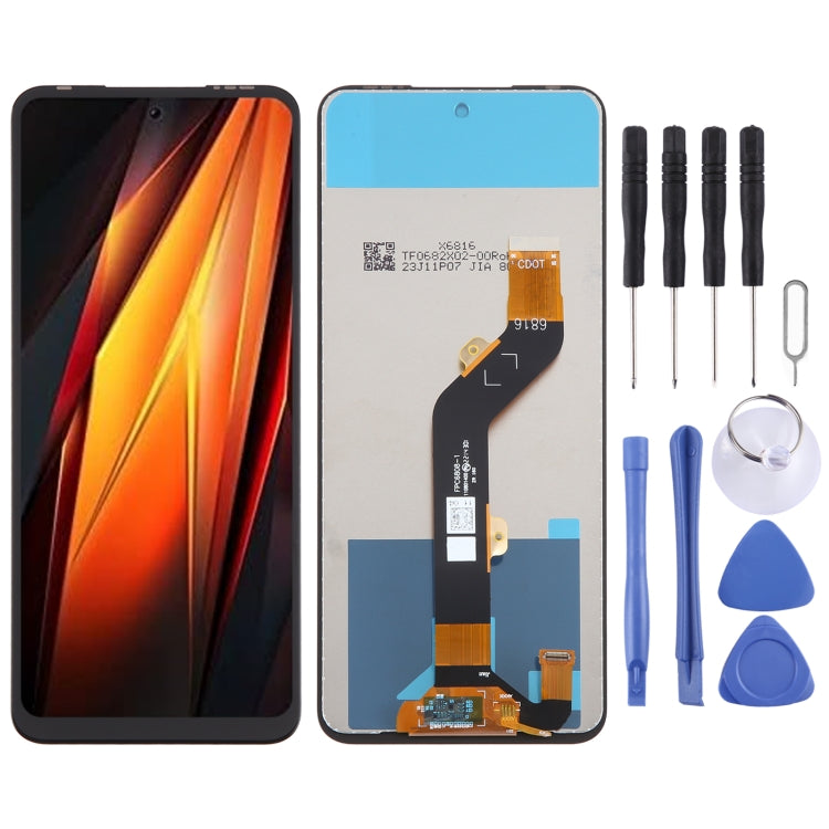OEM LCD Screen with Digitizer Full Assembly, For Tecno Pova 7 LJ7, For Tecno Pop 10, For Tecno Spark 40 Pro 4G KM6, For Tecno Spark 40 4G KM5, For Tecno Pova 7 Ultra 5G LJ9, For Tecno Spark Go 2, For Tecno Camon 40 Premier 5G CM8                       ...