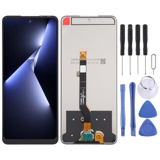 OEM LCD Screen with Digitizer Full Assembly, For Tecno Pova 5 Pro LH8n, For Tecno Pova Neo 3 LH6n, For Tecno Camon 20 Premier, For Tecno Camon 20 Pro 5G, For Tecno Camon 20 Pro, For Tecno Camon 20, For Tecno Pop 7 BF6, For Tecno Spark 10C KI5k���������...
